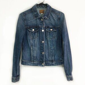 American Eagle Outfitters women's blue denim jacket, size S/P.